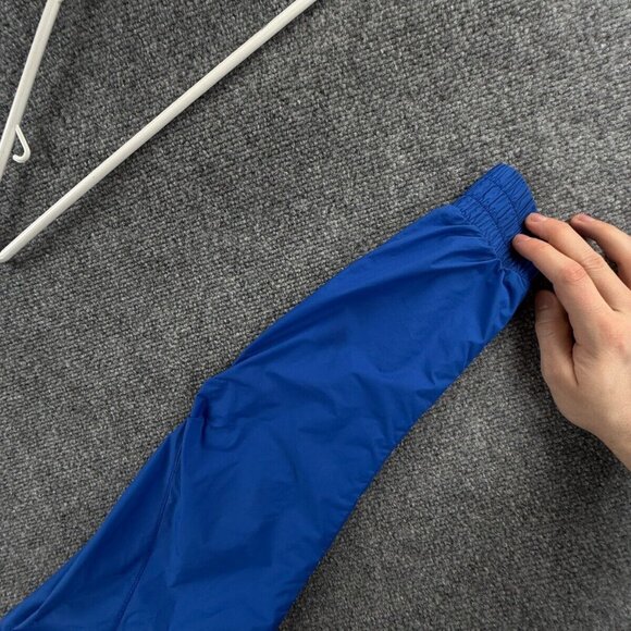 North Face Sanctuary Royal Blue Yellow Trim Full Zip Hooded Women Medium Jacket - Picture 15 of 16